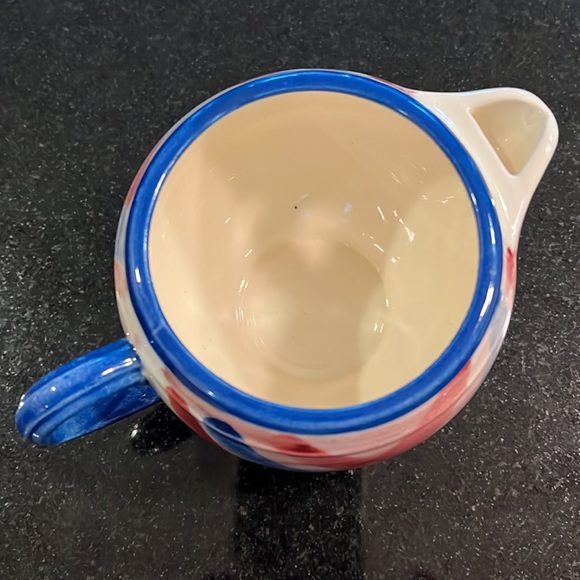 Vernonware "Calico Plaid" Creamer  - Excellent Vintage Condition - Picture 3 of 6